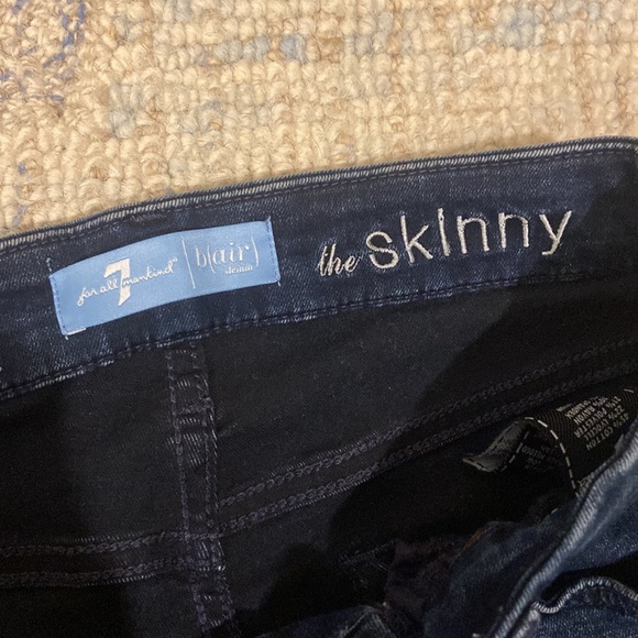 COPY - 7 for all mankind b(air) the skinny size 25 - Picture 5 of 8